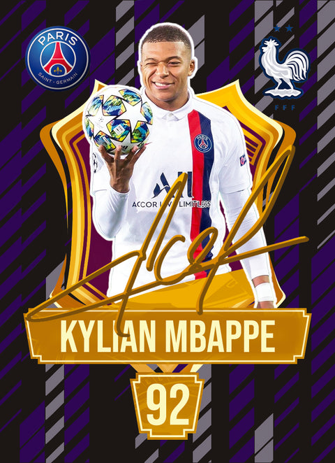 Soccer trading card