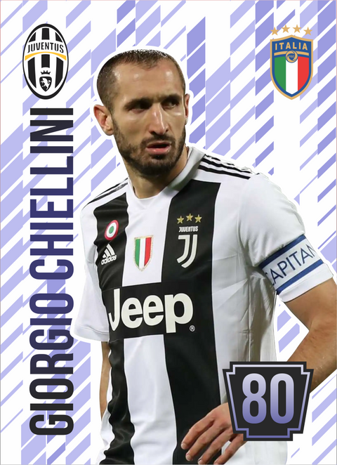 Soccer trading card