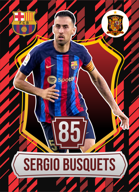 Soccer trading card