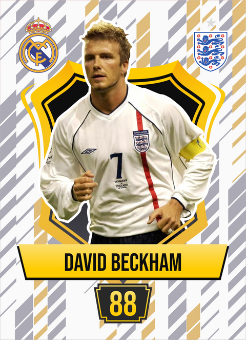 Soccer trading card