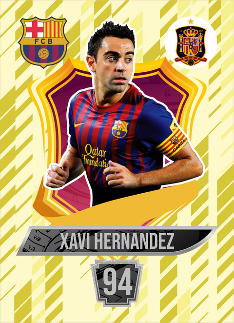 Soccer trading card