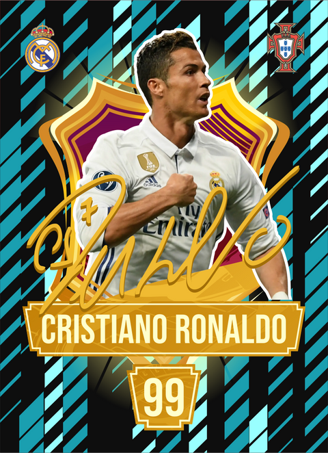 Soccer trading card