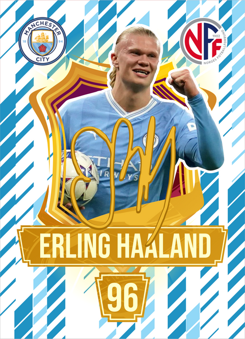 Soccer trading card