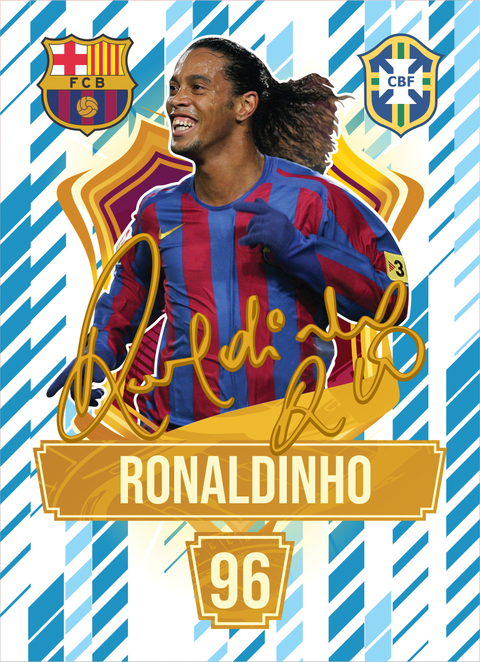 Soccer trading card